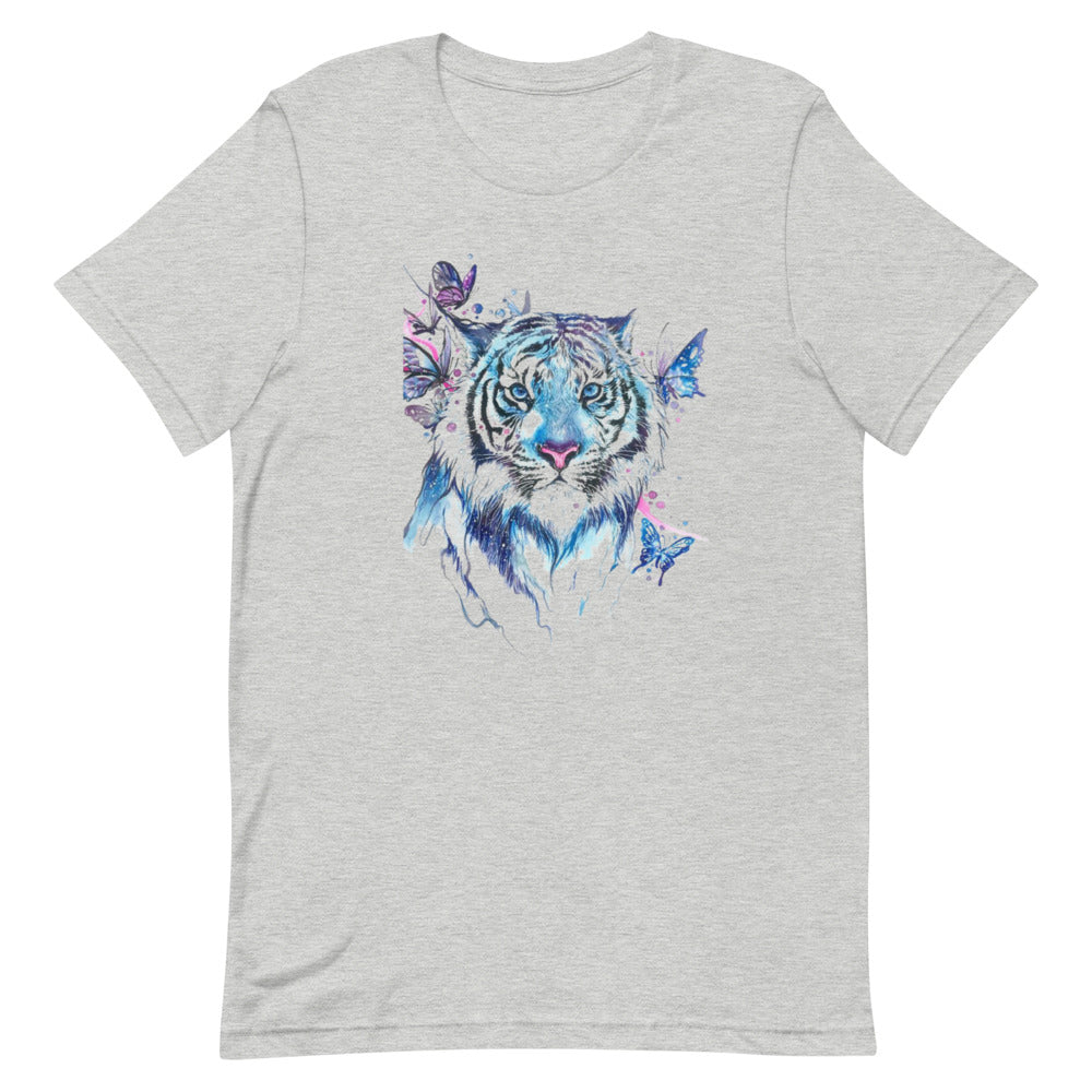 "Blue Tiger" Short-Sleeve Unisex T-Shirt