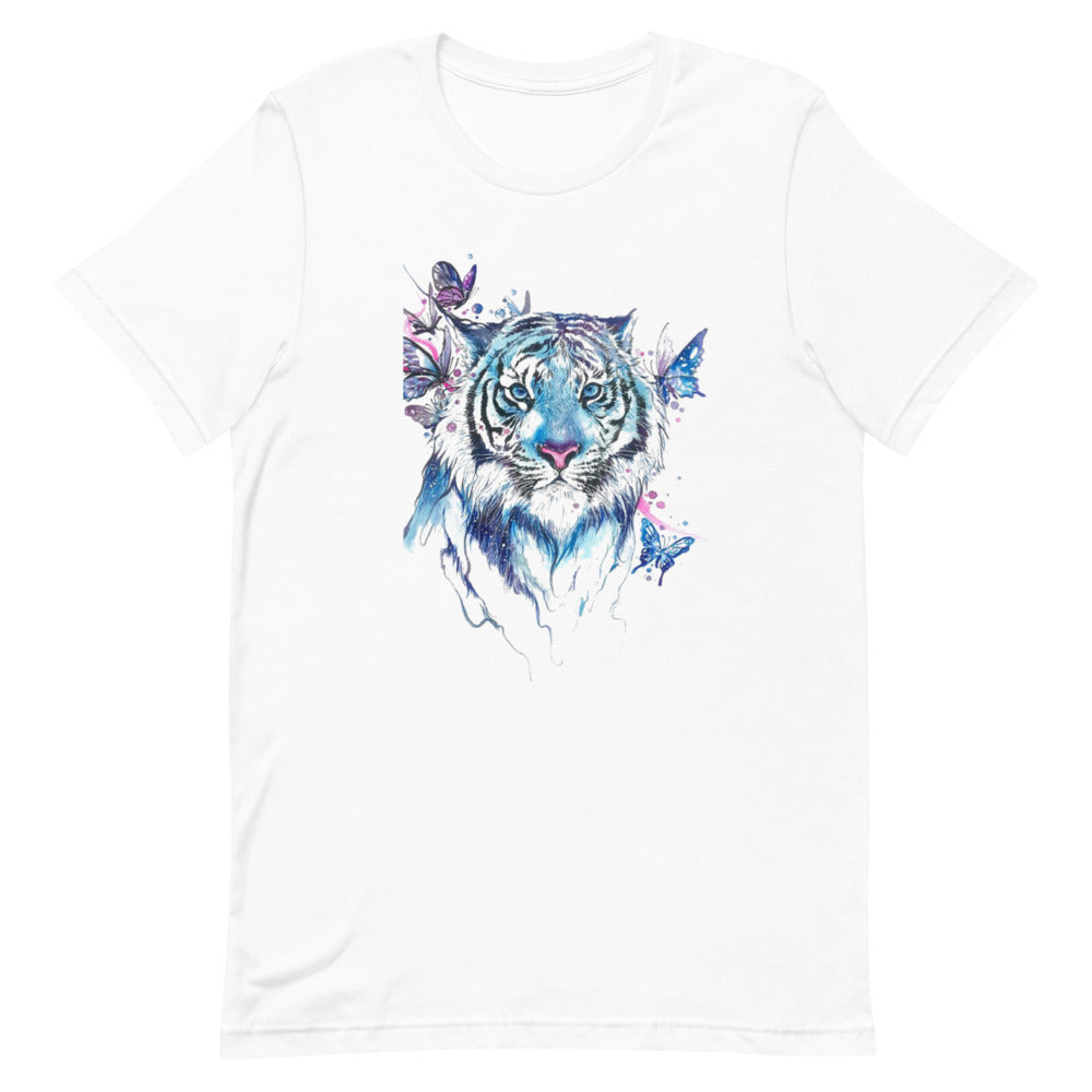 "Blue Tiger" Short-Sleeve Unisex T-Shirt