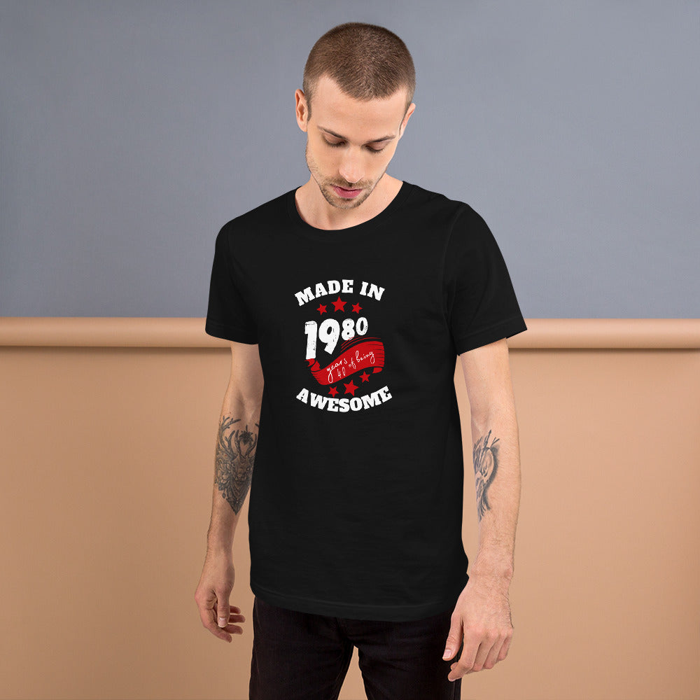 "Made in the 1980" Short-Sleeve Unisex T-Shirt