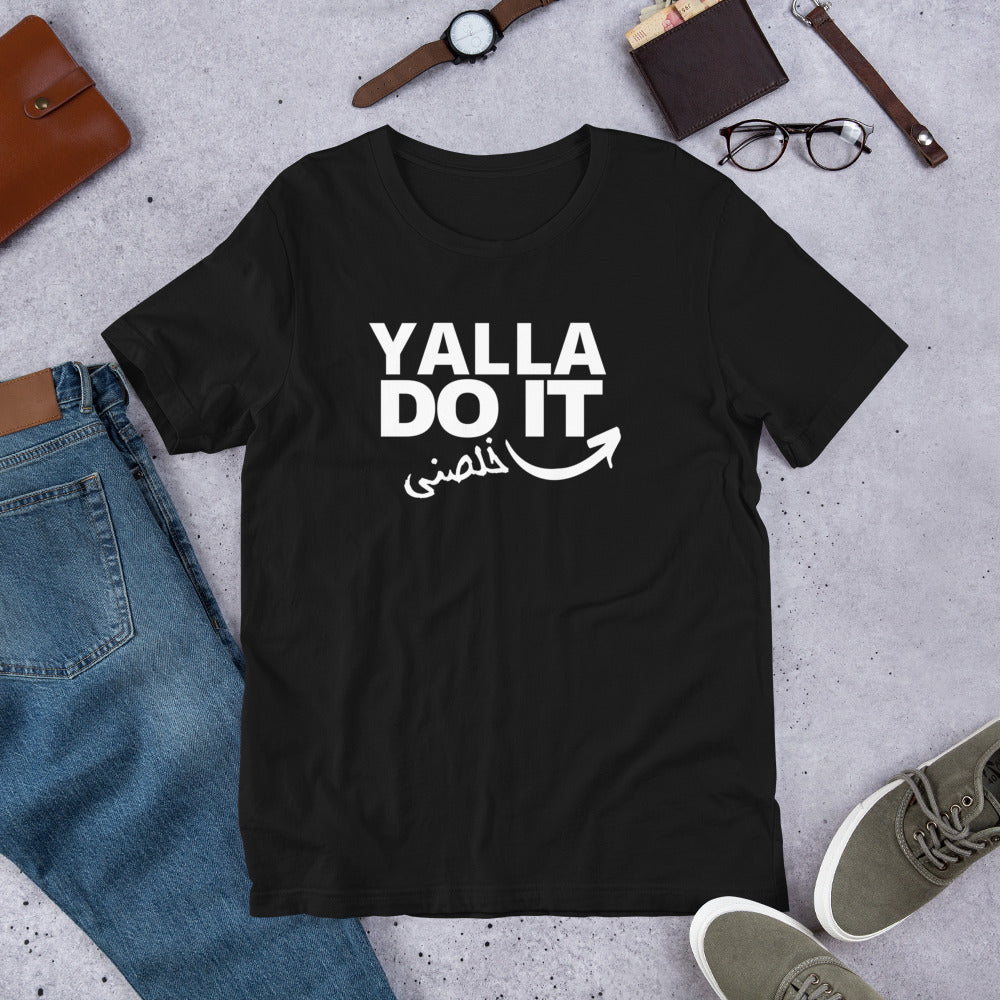 "YALLA DO IT" Short-Sleeve Unisex T-Shirt