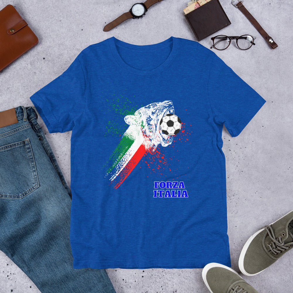 "FORZA ITALIA" Short-Sleeve Unisex T-Shirt